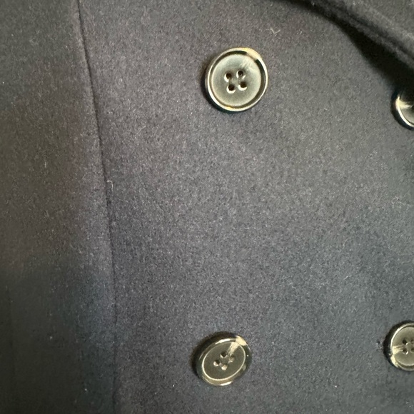 Vince Camuto Waist Length Blazer Pea Coat - Picture 4 of 8